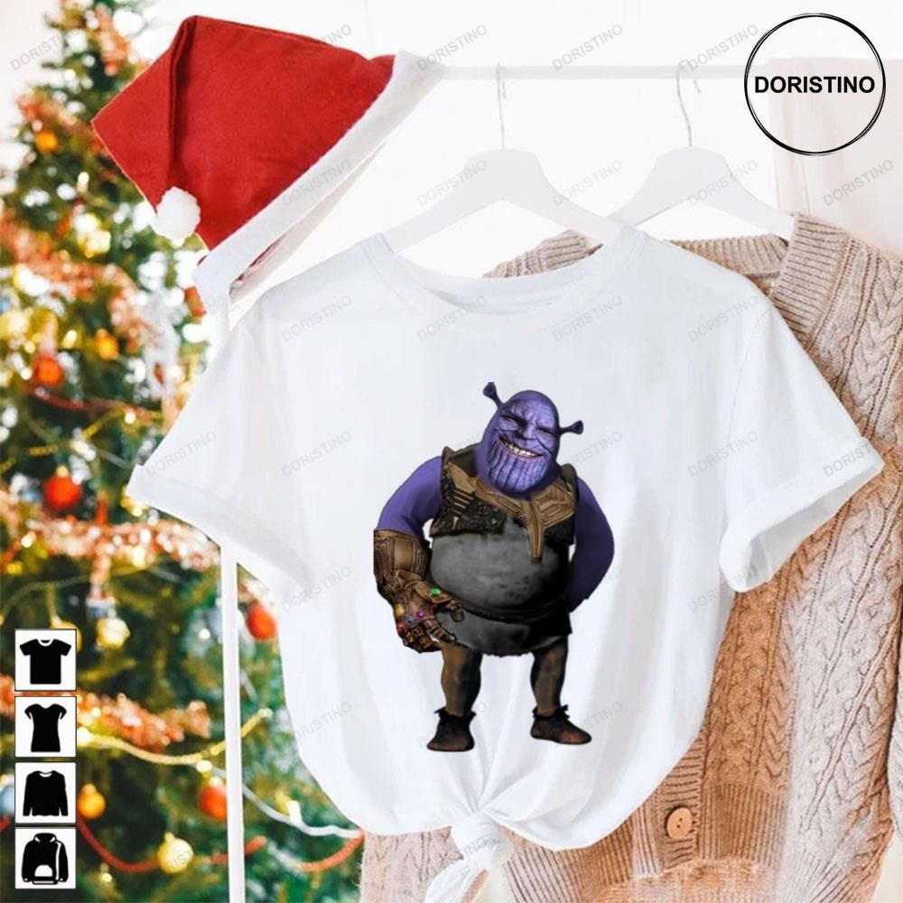 Shrek Thanos Awesome Shirts